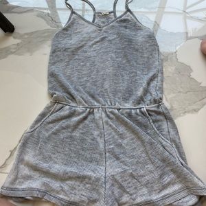 Brandy Melville Grey Romper